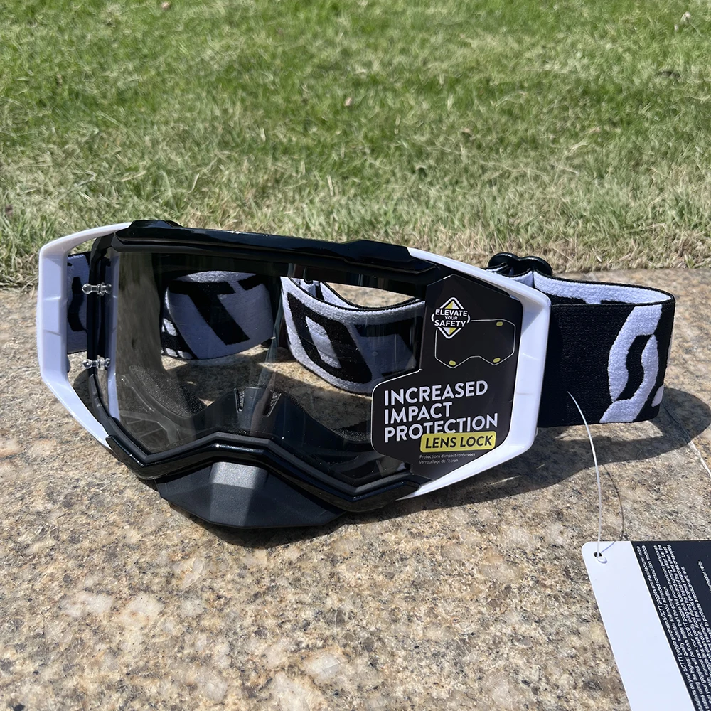 Winddichte Schutzbrille für Motocross, Sicherheitsbrille mit HD-Gläsern, Rennbrille für Offroad-Motorradfahren, Outdoor-Radbrille für Herren und Damen – Detail 3