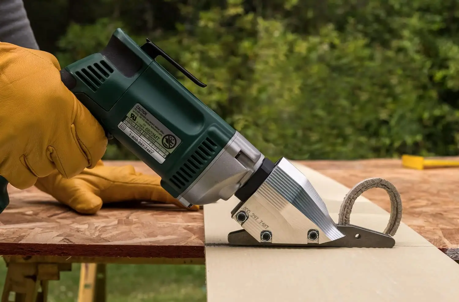 SS404 Contractor Grade Snapper Shear - Electric Cutter for Fiber Cement Siding - Power Tools for Professionals