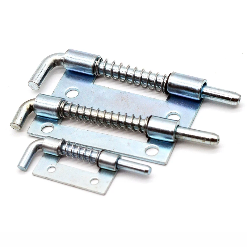 

2PCS Galvanized Iron Spring Left And Right Pin Switch Cabinet Door Iron Sheet Welding Hinge Detachable Hinge Hardware