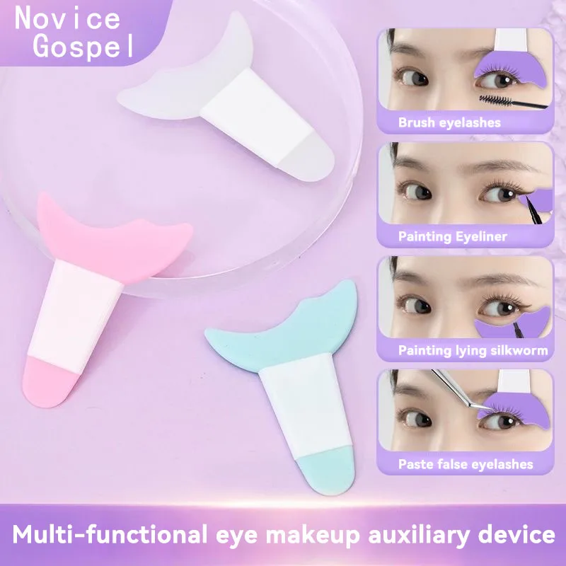 Lunette en silicone multifonctionnelle pour débutants, aide au maquillage des yeux, outils de beauté, vente en gros