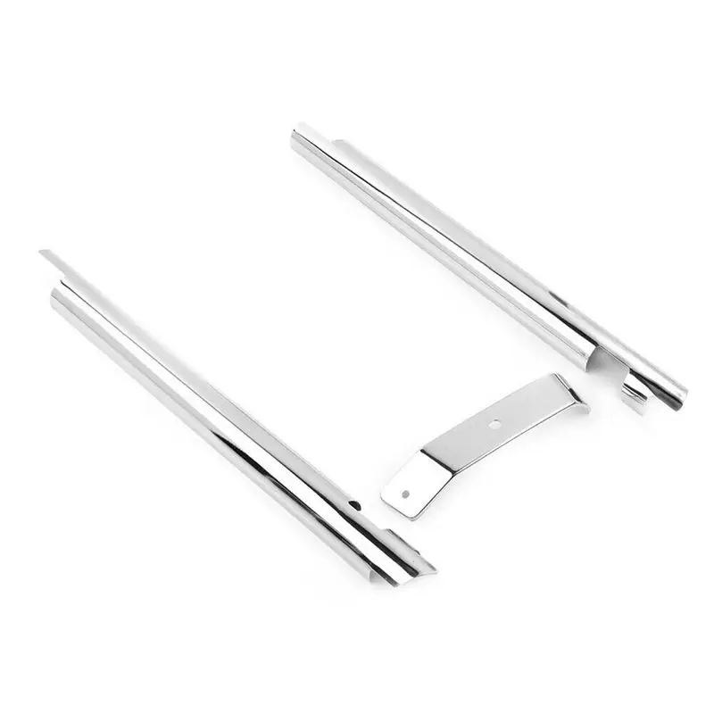 Simple Motorcycle Down Tube Cover Accent Trim For Softail Twin Cam Models 2000-2006 Frame Down Tube Covers