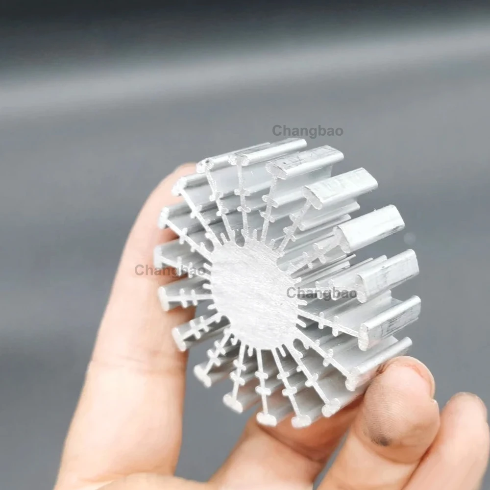Picture 6: 3W 4W COB High Power Led Heatsink Diameter 50mm Height Radiator