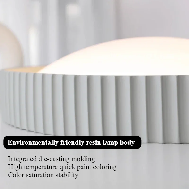 SANDYHA Francês Retro Luz de Teto Acrílico Design Circular Lâmpadas LED para Sala de estar Quarto Decoração Estudo Luminárias