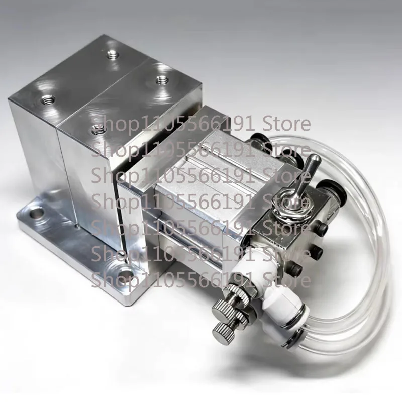 Air-Powered Pneumatic vice Milling Machine Vise - Clamp for Workpiece Fixation in Metalworking
