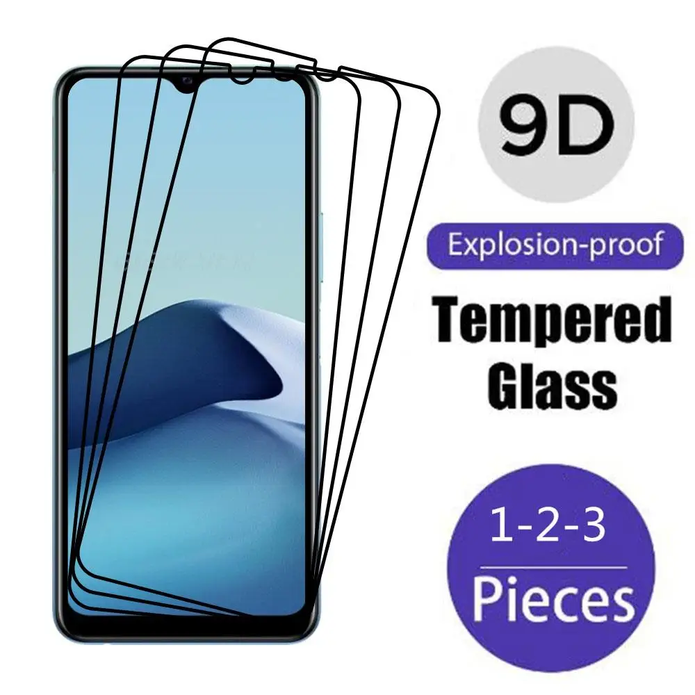 Für Vivo Y01 Glas Für Vivo Y01 Gehärtetem Glas Voll Kleber Screen Protector Für Vivo Y21S Y33S Y53S Y20S Y20 y01 Telefon Glas