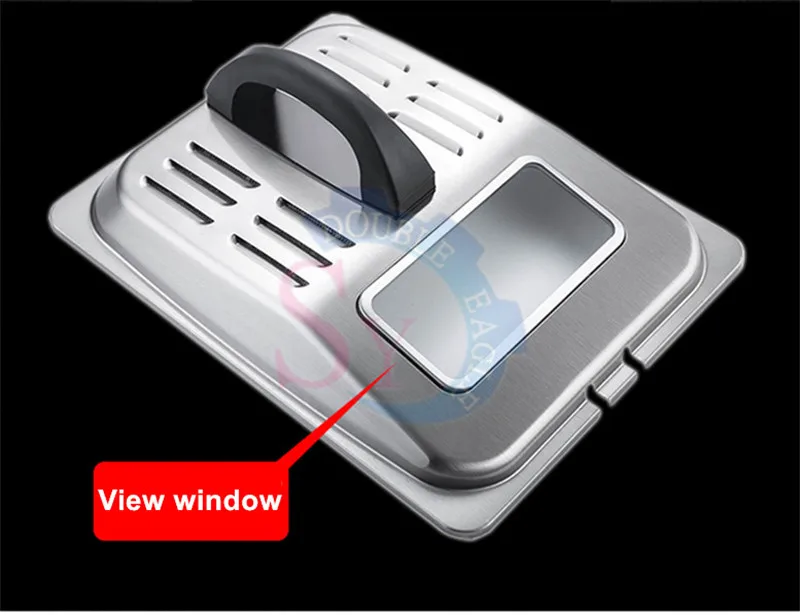 6L Stainless Steel Electric Deep Fryer Smokeless Street Snack French Fries Chicken Grill multifunction Hotpot Oven Fryer Tank