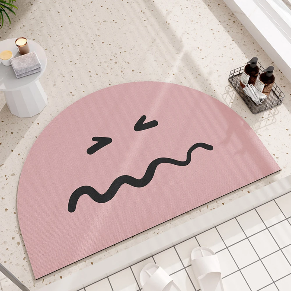 Grey Sketch Leaf Monogram semi - Home Bathroom Scene recension och pris
