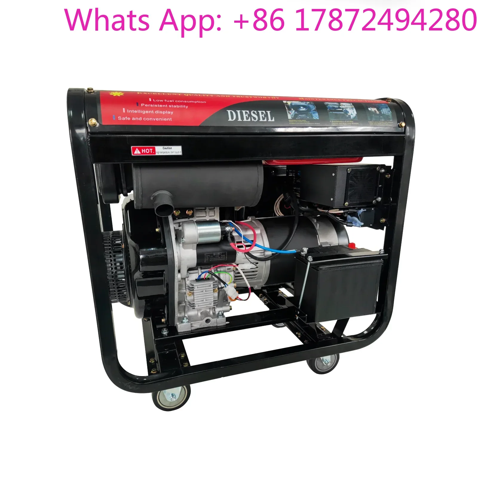300A 230V 380V Portable AC DC Welding Equipment 7kw 7.5kw Factory Direct Sales Welding Machine