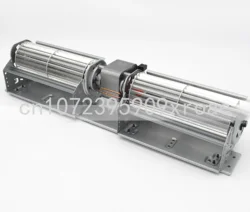 Double Cross Flow Wind Wheel Coil Fan Duct Duct Machine, 75W Fan Pellet Stove, Fireplace Oven Oven, 65 Diameter, 180mm