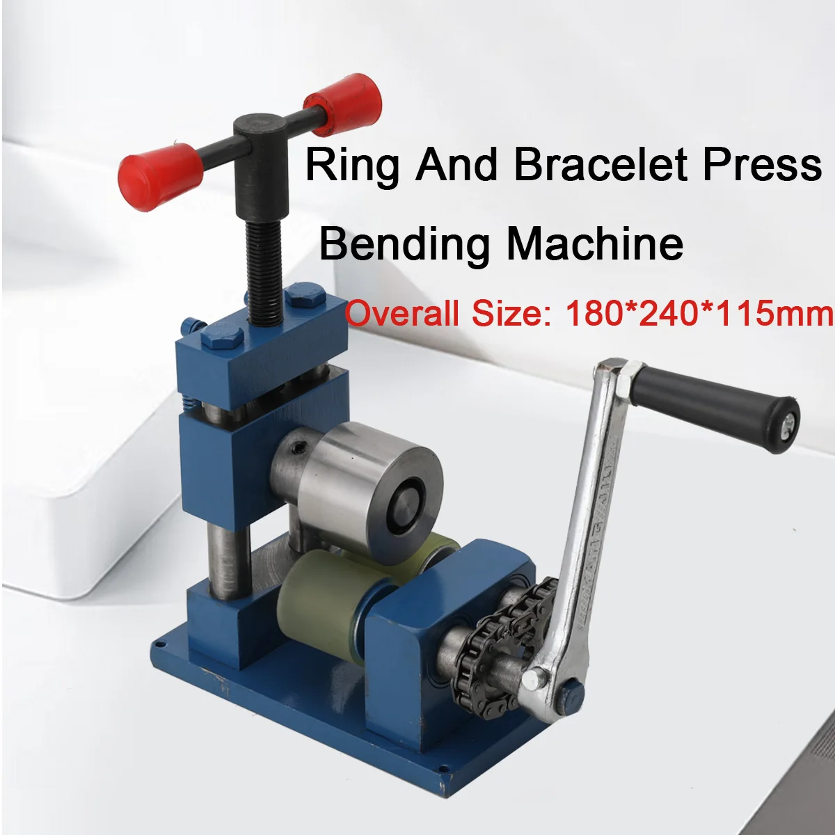 آلة ثني المجوهرات اليدوية المتداول مطحنة حلقة القرط سوار مجوهرات الحرف معالجة وإصلاح الفولاذ المقاوم للصدأ