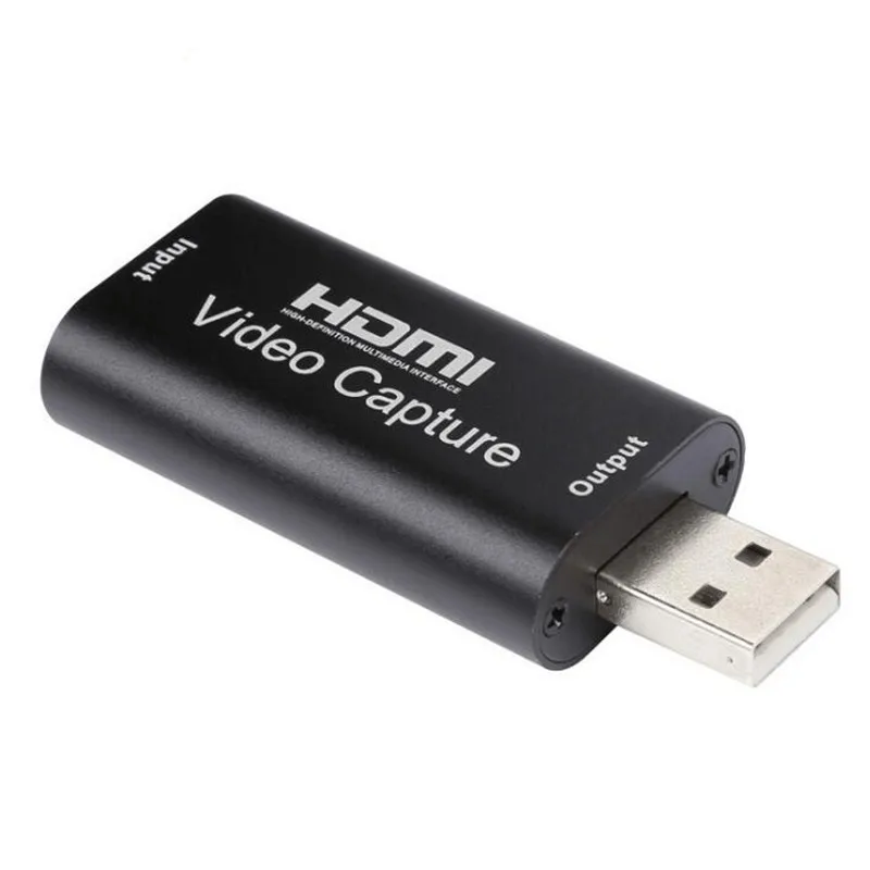 

4K HDMI USB Video Capture Card USB 2.0 HDTV Video Grabber Record Box for PS4 Game DVD Camcorder Camera Recording Live Streaming