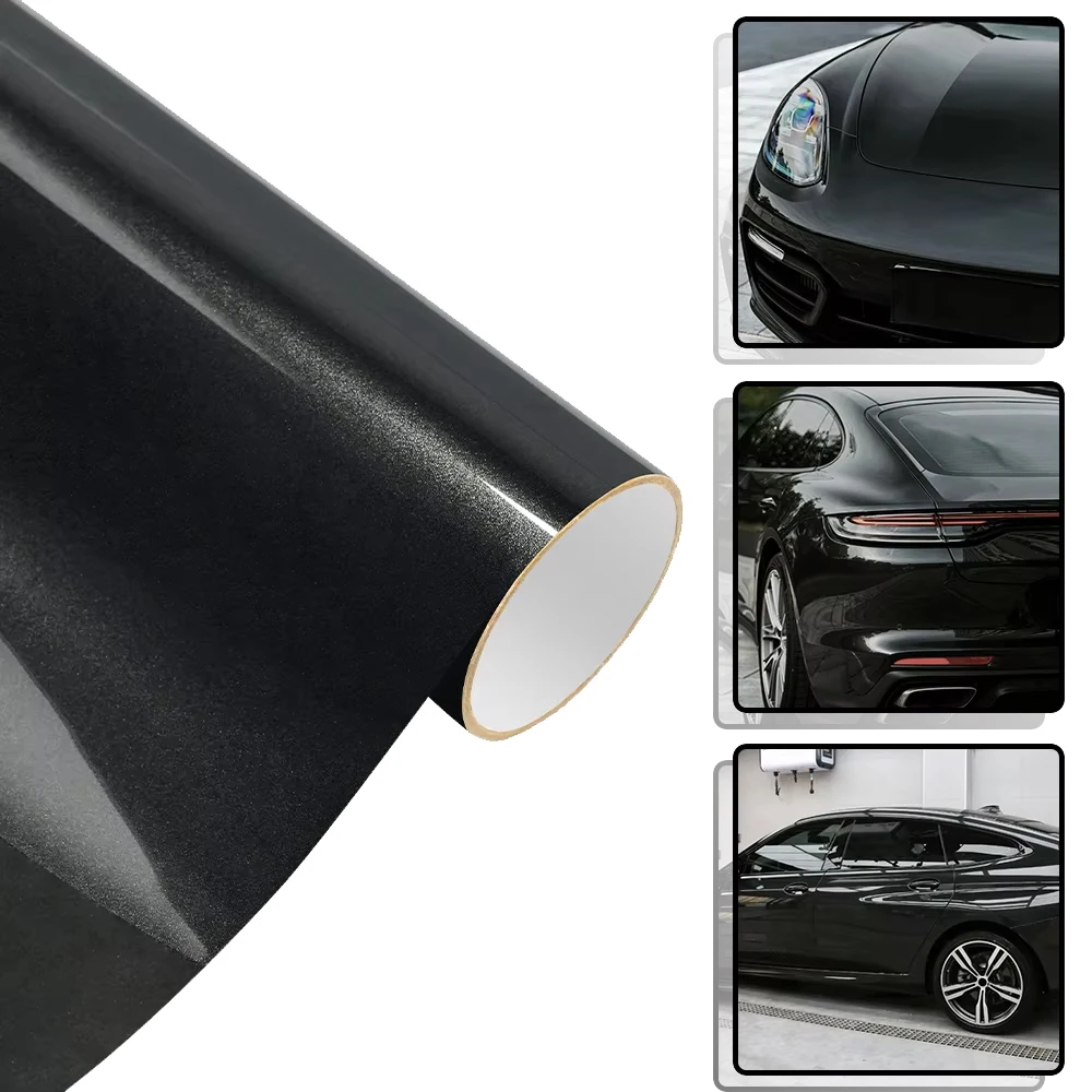 

Car Vinyl Wrap Film Cover Cinerite Grey Metallice Color Change Vehicle Motorcycle Body Side DIY Wrapping Auto Modify Accessories