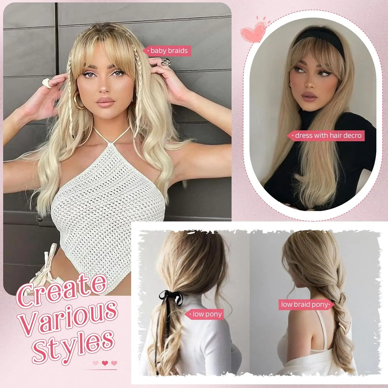 Haartoppers Voor Vrouwen Blonde Ombre Echte Human Hair Toppers Clip In Haarstukjes Voor Dunner Wordend Haar Remy Steil Topper Met Pony