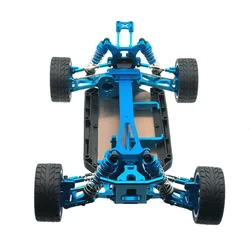 Telaio di Retrofit di aggiornamento in metallo per ricambi auto WLtoys 1/12 124019 RC