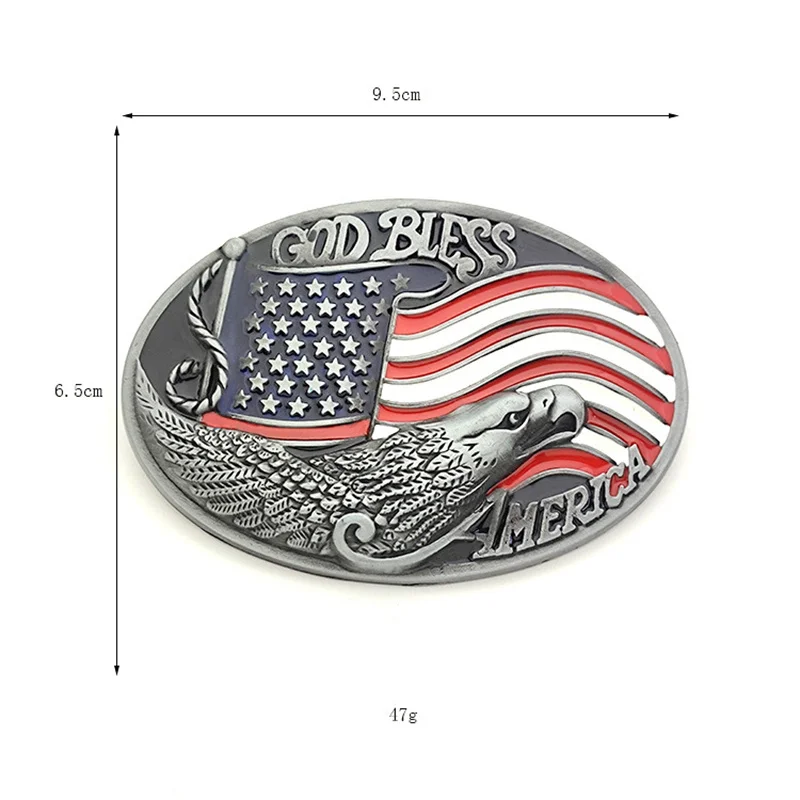 Hebilla de cinturón águila estilo occidental