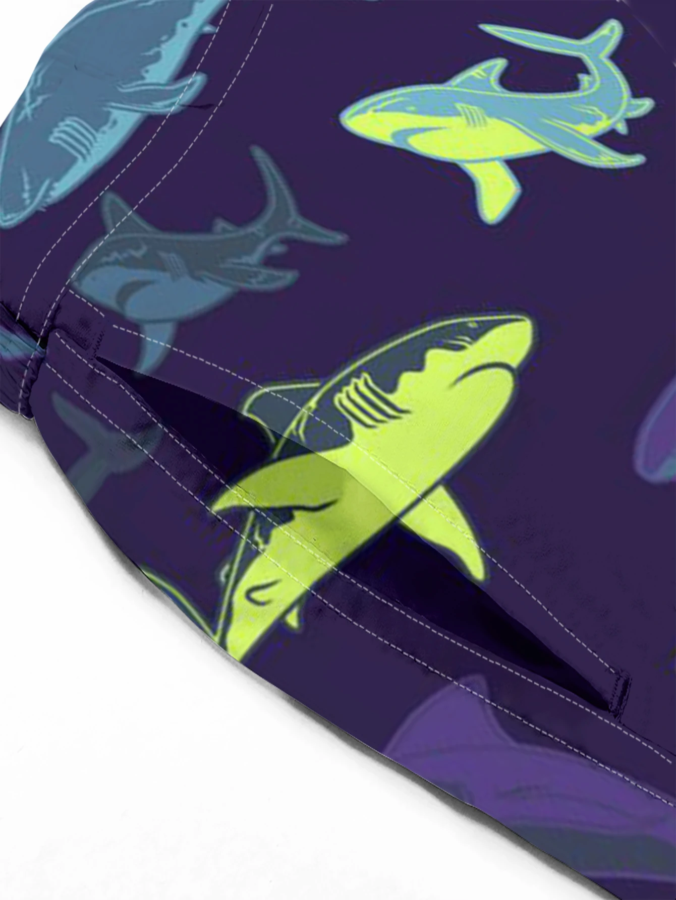 3D-Printing Mens Swim Trunks, Quick Dry Mens Swimwear, Swimsuit For Mens with Pockets, Suit For Swim, Board, Surf, Paddle, Fish