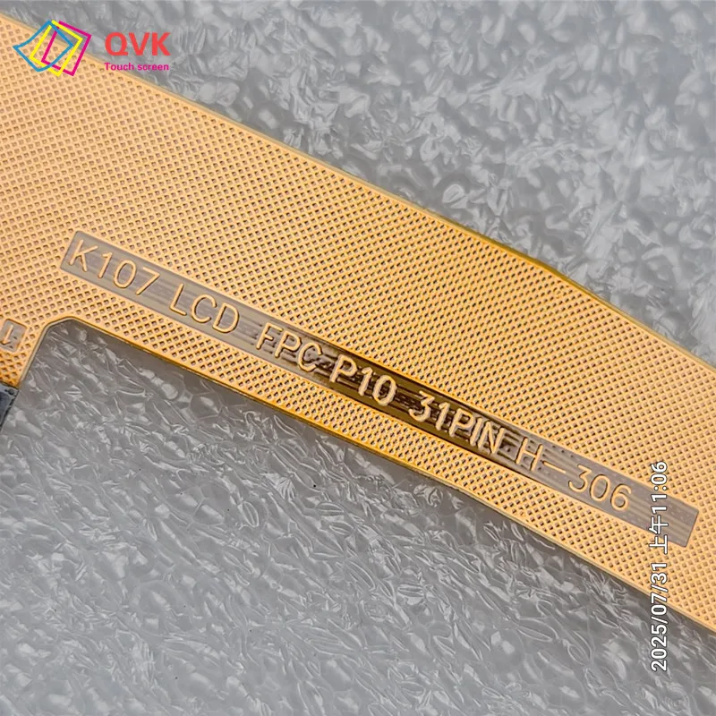 

ЖК-кабель для K107 ЖК-дисплей FPC P10 31PIN H-306, 10,1-дюймовая панель, гибкая лента для подключения материнской платы