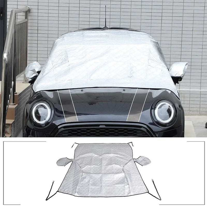 

For BMW MINI COOPER 2014-2022 Car Windshield Snow Anti Frost Cover Windproof Winter Ice Snow Shield Trim Car Accessories