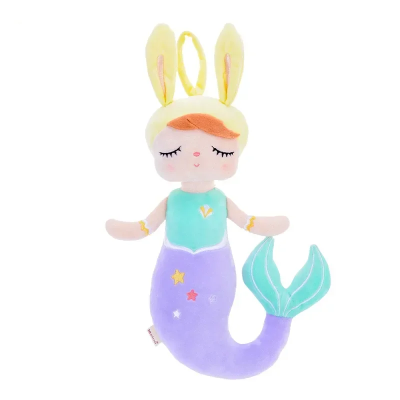 [Funny] 38cm Stuffed plush toys lovely Mermaid Doll plush PP cotton Toy Soft Stuffed pillow doll soothing baby birthday gift