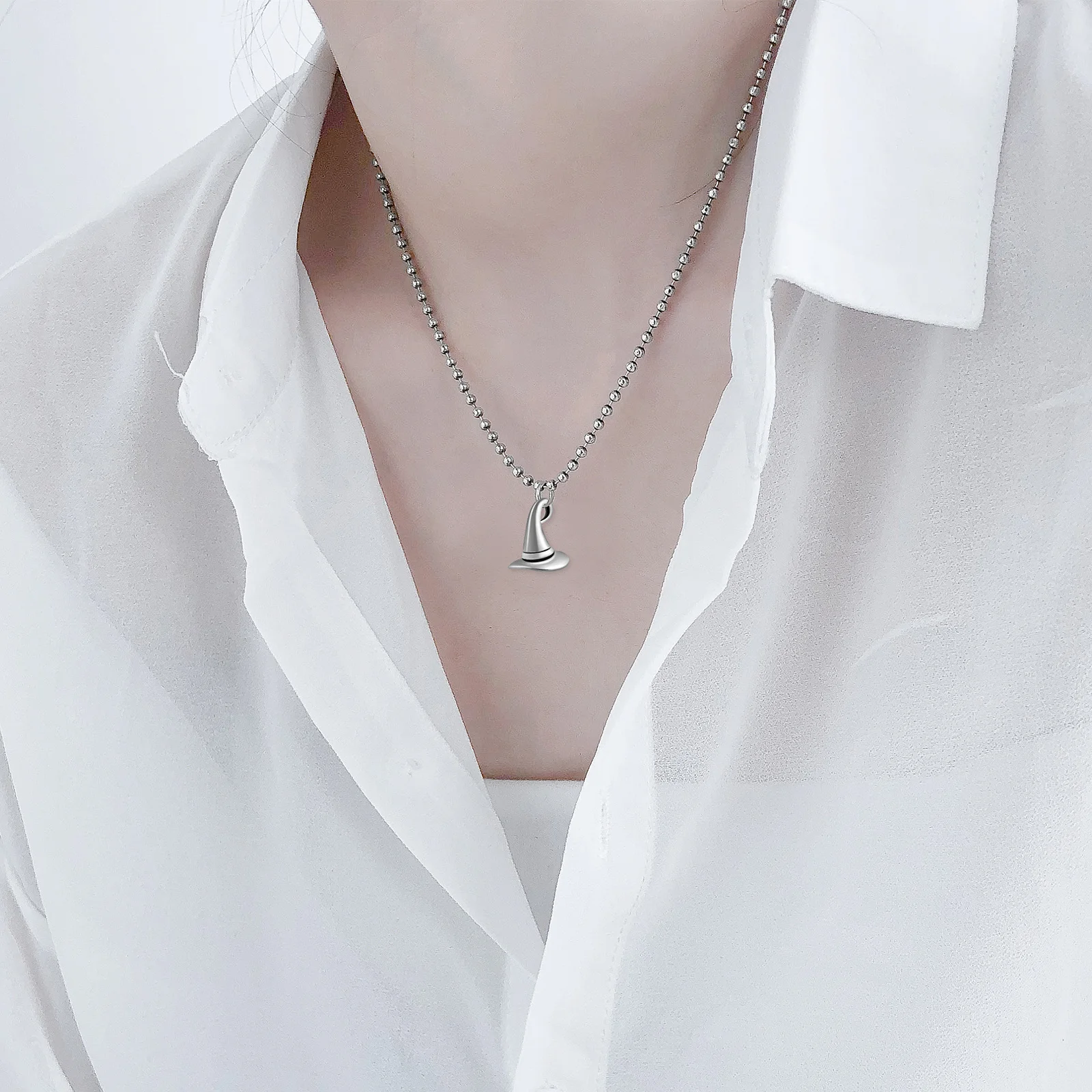 

20Pcs Alloy Pendant Charms Witch Hat Shape DIY Jewelry Accessories for Bracelet Necklace Earring Making Alloy Witch Hat Charms