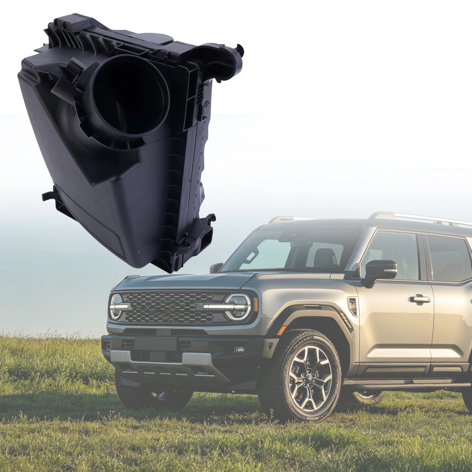 Air filter box housing for Ford Bronco Sport 2021-2025 and Maverick 2022-2024 2.0L JX61-9600-FA、JX619600-FA、JX619600FA、JX6Z-9600-H，JX6Z9600H