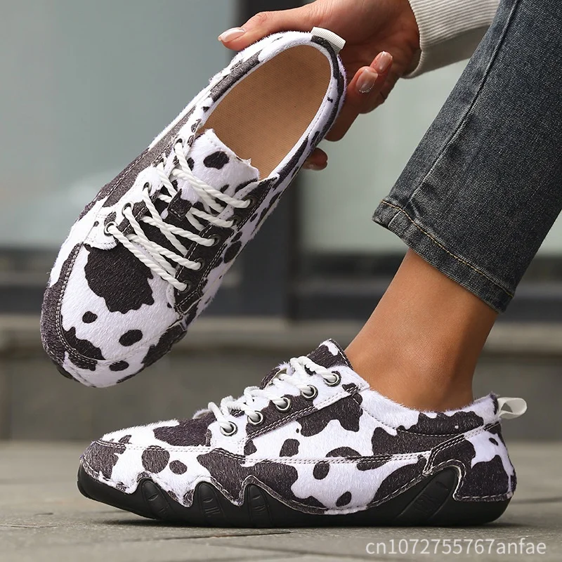 New Retro Outdoor Casual Women's Shoes Breathable Lightweight Large Size Spring Autumn Sports Sneakers Comfortable Walking Shoes
