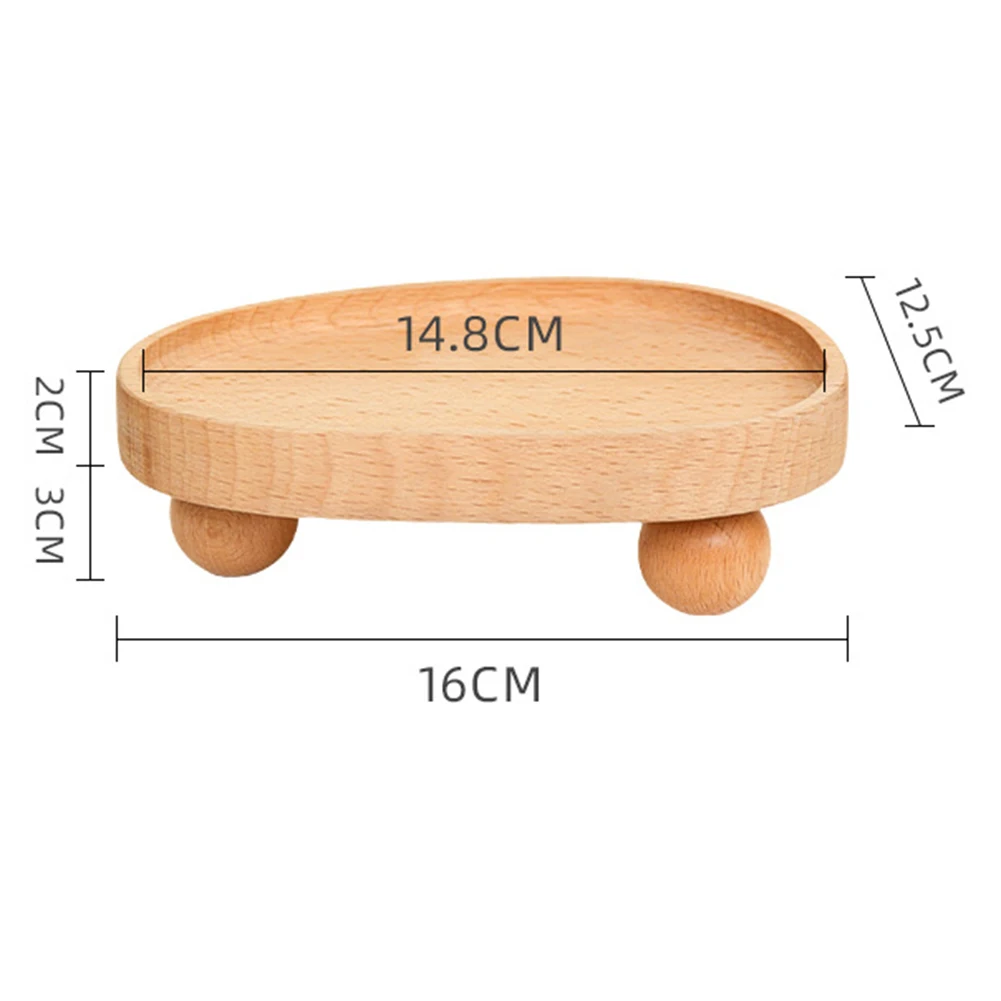 Home Office Decor Desktop Organizer Compact Design Elegant Addition Minimalist Design Multiple Uses Natural Finish