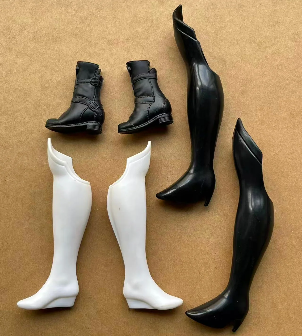 Prinzessin Puppe High Heels Stiefel Freizeitschuhe Barbee Puppen Zubehör DIY Bunte Dekorationen für Puppen