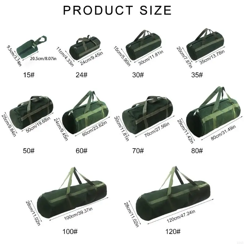 X90F Professional Canvas Tool Bag Back Crace Box Electricials Barge Cuble Box