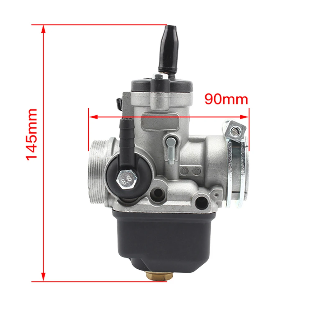 Motorcycle Racing Universal Carburetor Vergaser Dellorto PHBL 20 22 24 25 26 28mm fit for 2/4T Stroke 50-300cc Carb Scooter Engi