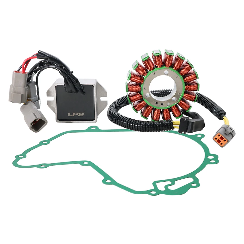 Snowmobile Charging Kit Stator Assy Rectifier Regulator Gasket For Ski-Doo Expedition TUV V-800 4-TEC Skandic SWT V-800 YetiII