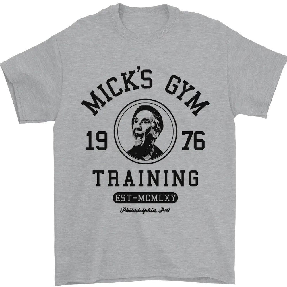 Micks Gym Training Boxing Boxer Box Mens T-shirt High Quality 100%Cotton Short Sleeve