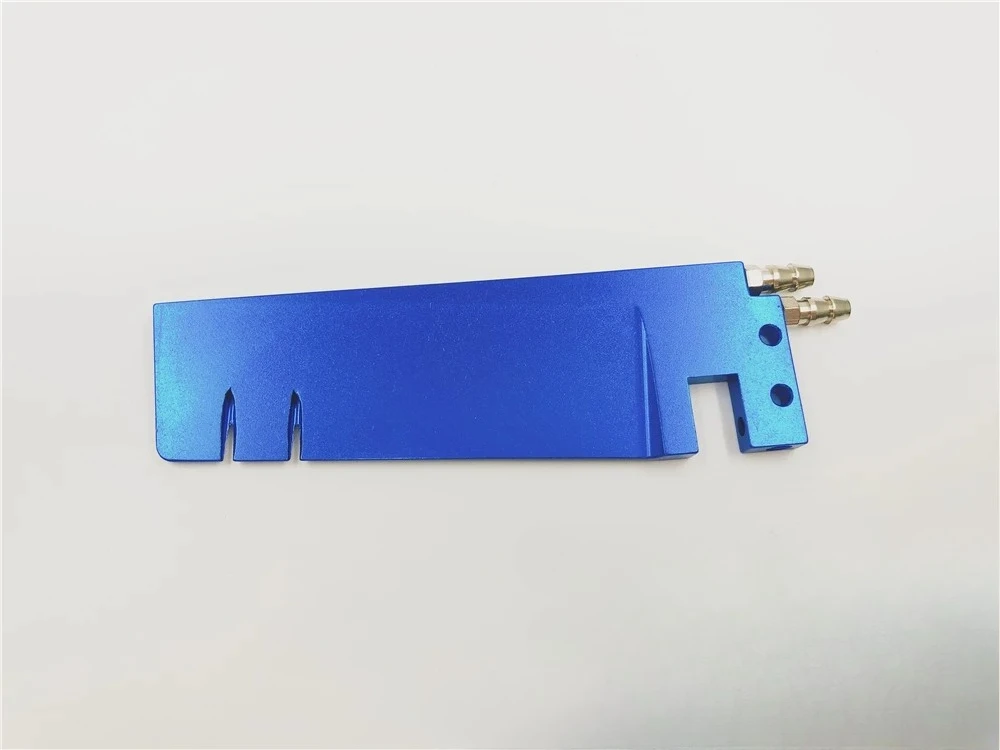 for Traxxas Boat Spartan Sparta/M41 aluminum alloy rudder double water intake