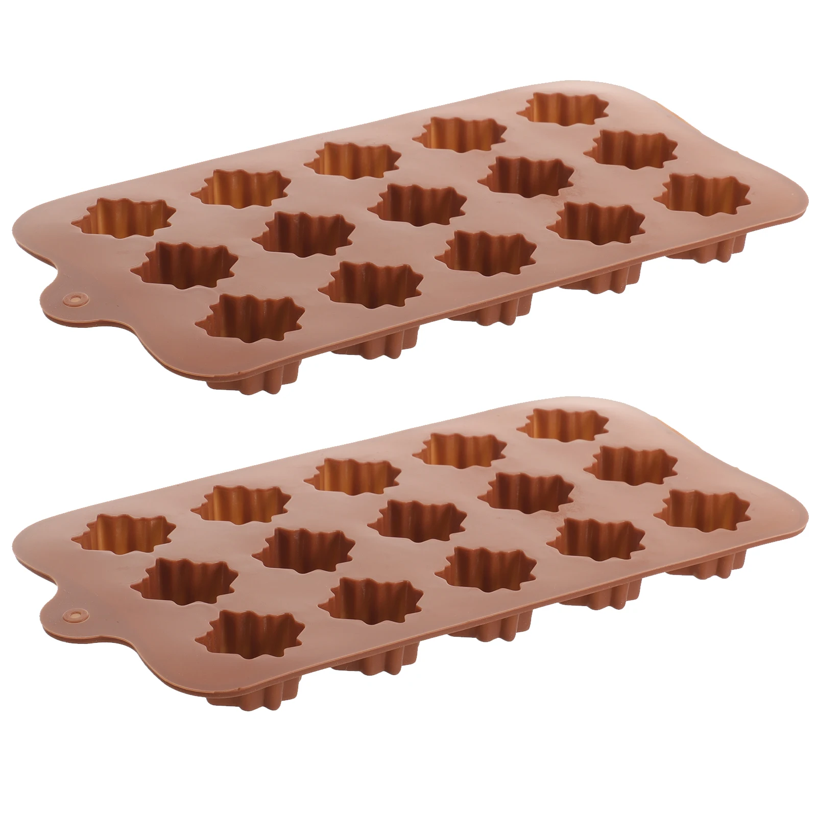 

2PCS Baking Molds Silicone Chocolate Number Cake Tools Light Brown Baby Shape Nonstick Easy Demold Homemade Candy Fondant