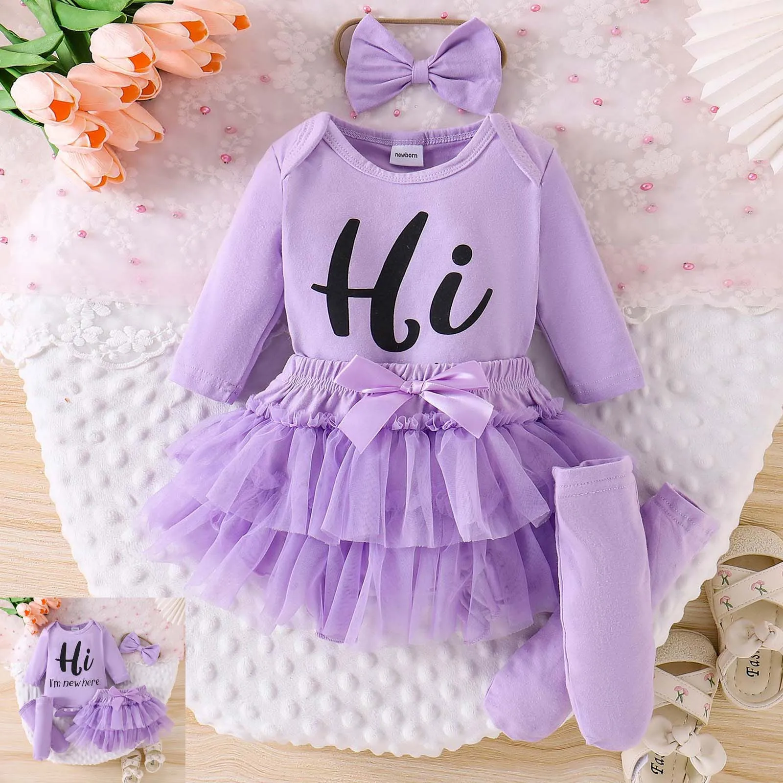 

Cute Baby Girl Outfits Im Here Newborn Baby Girl Outfit Ruffle Romper Tiered Tutu Dress Shorts Headband Jackets Toddler Girls 2t
