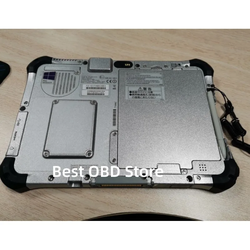 كمبيوتر محمول عسكري عالي الجودة FZ-G1 i5 4310u 4G/8G RAM IPS شاشة تعمل باللمس اللوحي Toughpad FZ G1 SSD Stylus win10 تشخيص #2