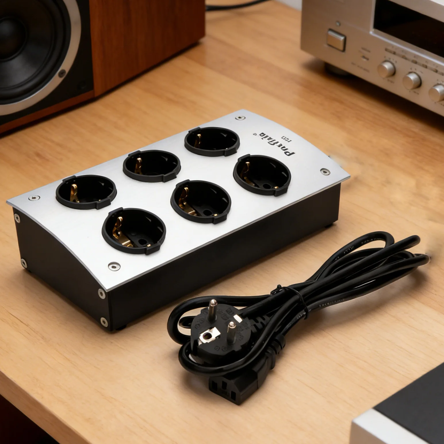 EU Power Filter for EU Standard Socket Noise-free Audio Purifier Filter Power Conditioner AC Power Filter