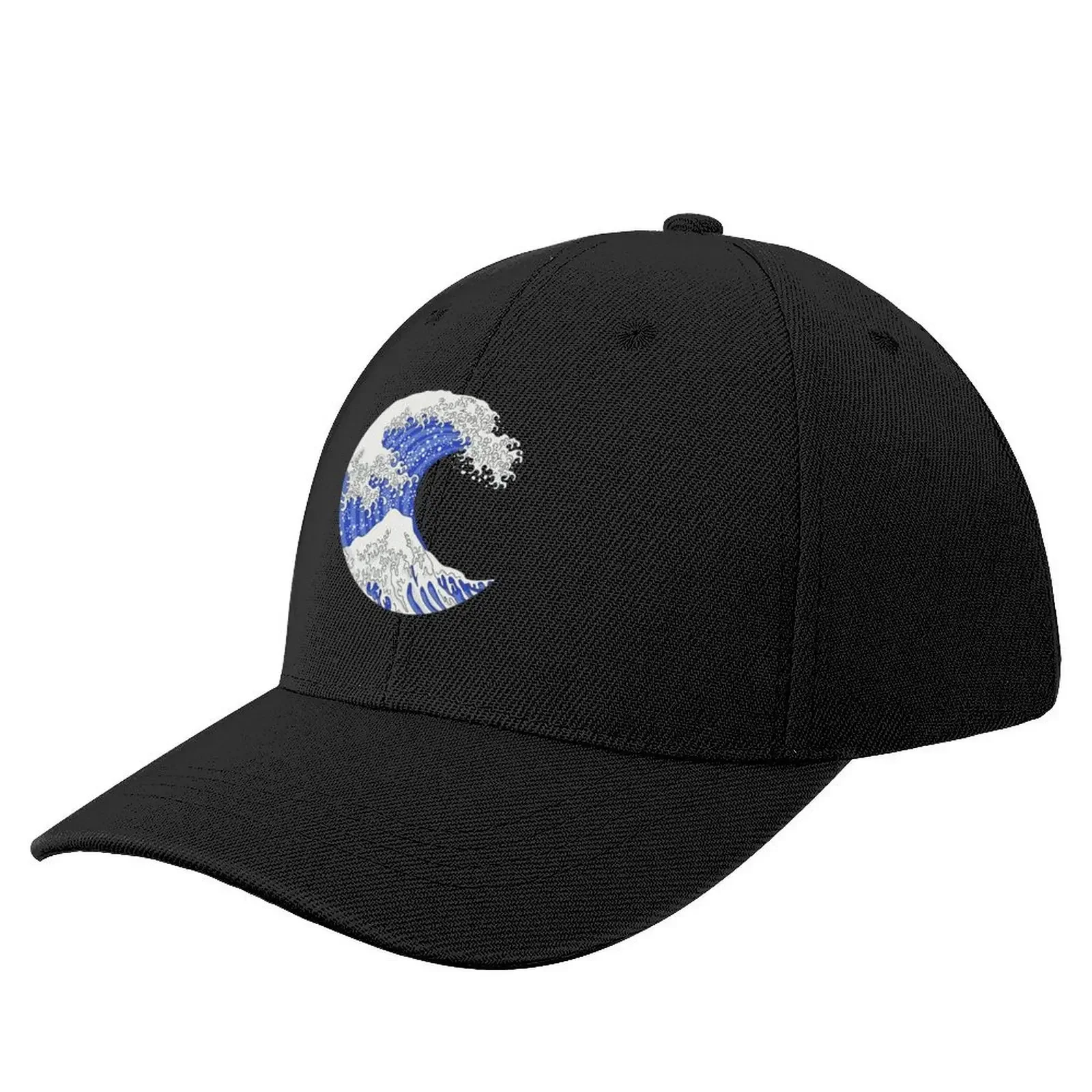 Great Blue Wave Baseball Cap fishing hat black Luxury Brand custom Hat Male Women's