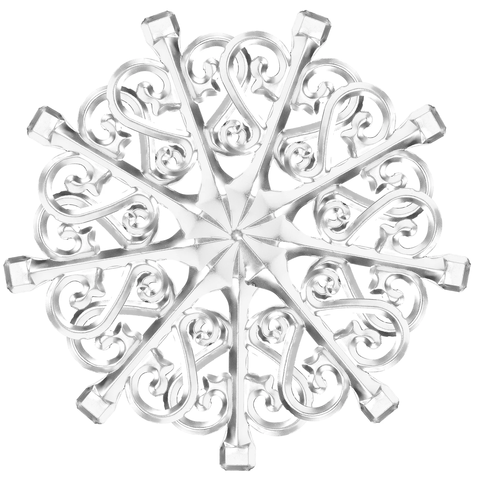 

10Pcs Stainless Steel Fence Finials Scratch Resistant Durable Decorative heads for Garden Yard Fence Toppers