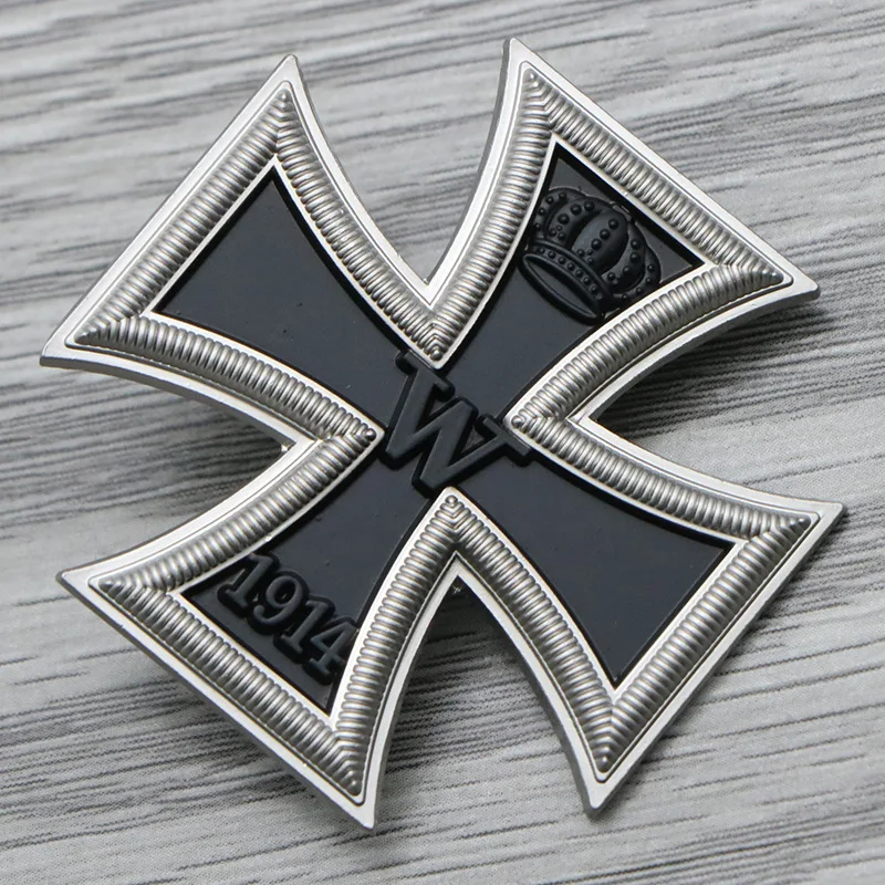 German Badge Iron Cross Emblem 1914 Pins Prussian Commemorative Medal Knight Cross Brooch