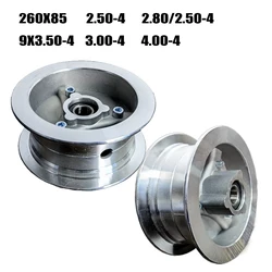 12MM 15MM 4 Inch Hub For MiNi Moto,ATV&Go Kart Electric Scooter 4.10/3.50-4 3.00-4 2 2.80/2.50-4  Aluminium Alloy Wheel Rim