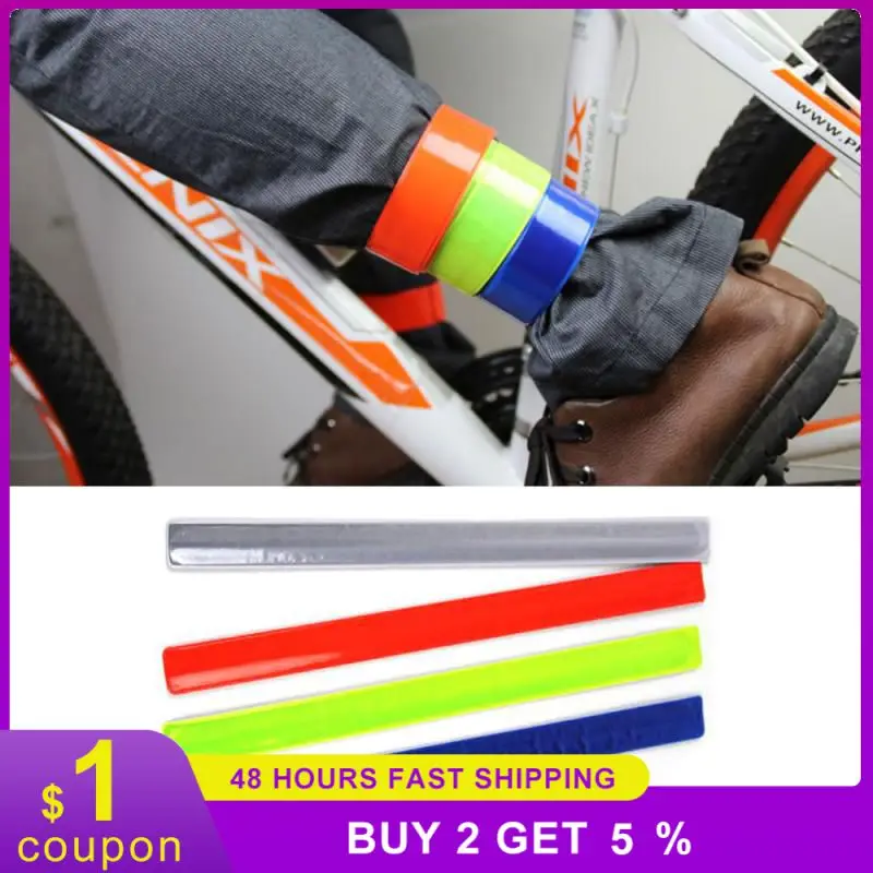 1PC New Reflective Tape Reflective Warning Belt Elastic Reflective Belt Night Running Safety Reflective Belt Running Cycling