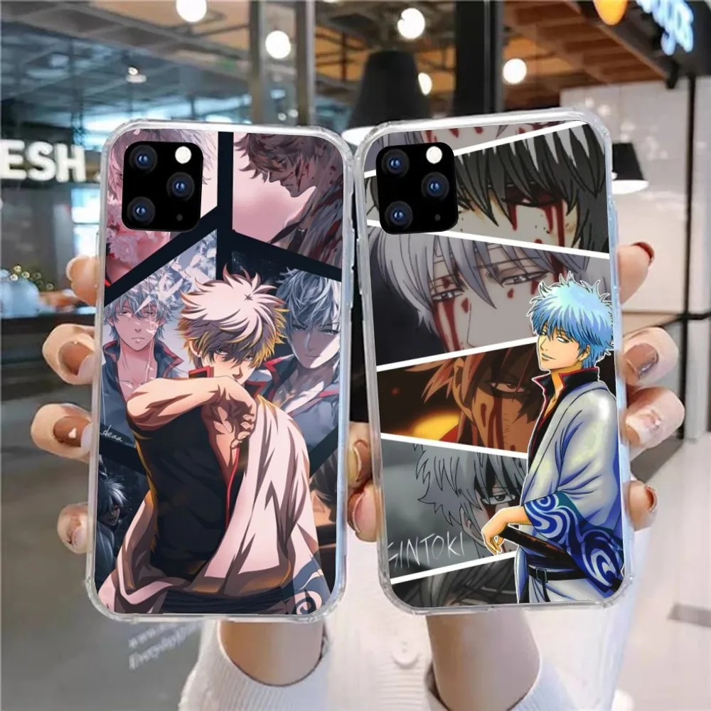 Sakata Kintoki Mobile Cell Phone Case for Huawei P50 P40 P30 Pro Mate 40 30 Pro Nova 8 8i Y7P Honor Clear Phone Cover Funda