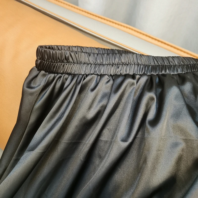 Jupe de bal en Satin rose pour femmes, élégante, bretelles Spaghetti, ligne a, longueur thé, dentelle fantaisie, robes de soirée de haute qualité