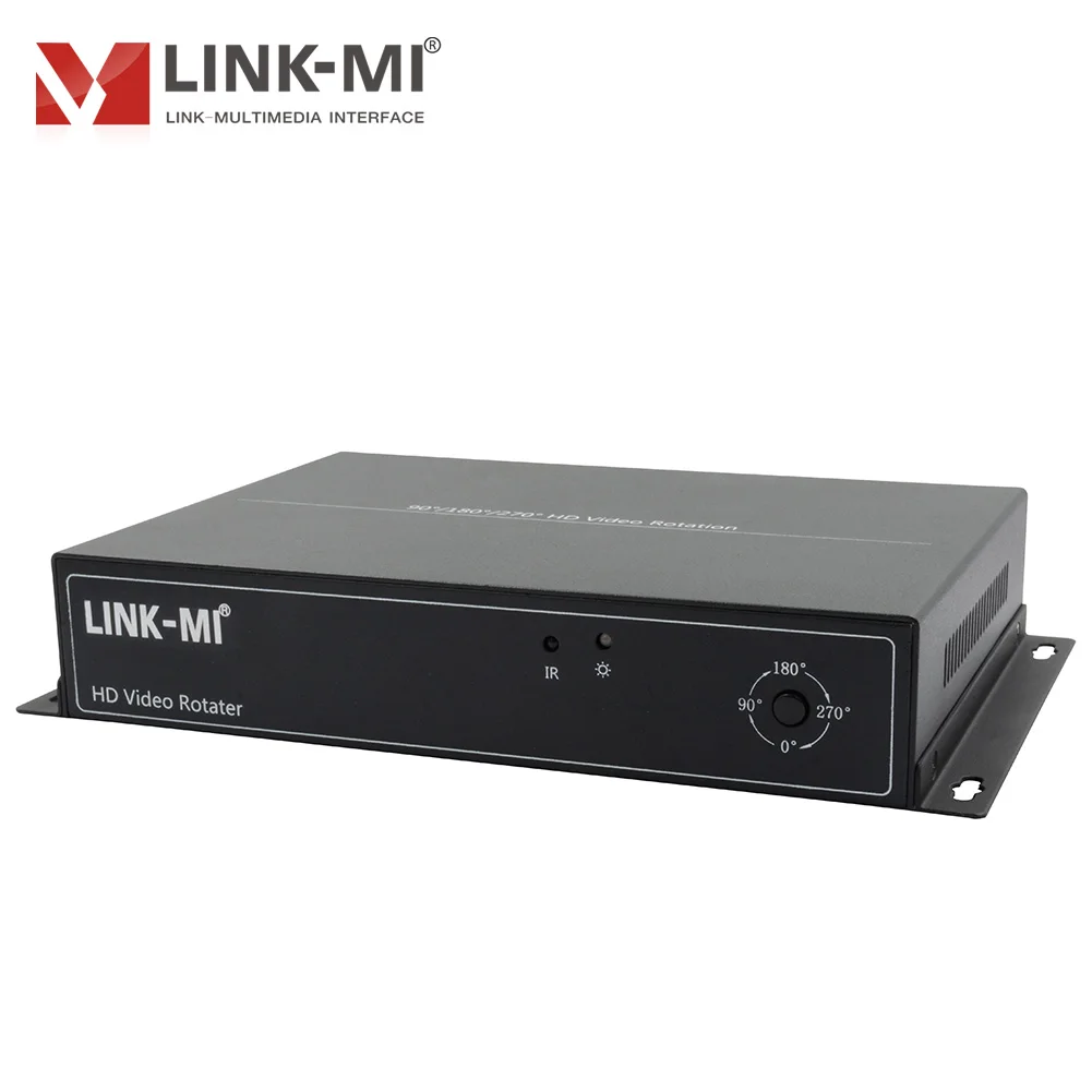 HDMI Video Rotator 1080P60Hz HDMI Switcher 2 In 1 Out HDCP 1.4 HDMI Video Processor 90 180 270 Degree IR Control Stereo Output