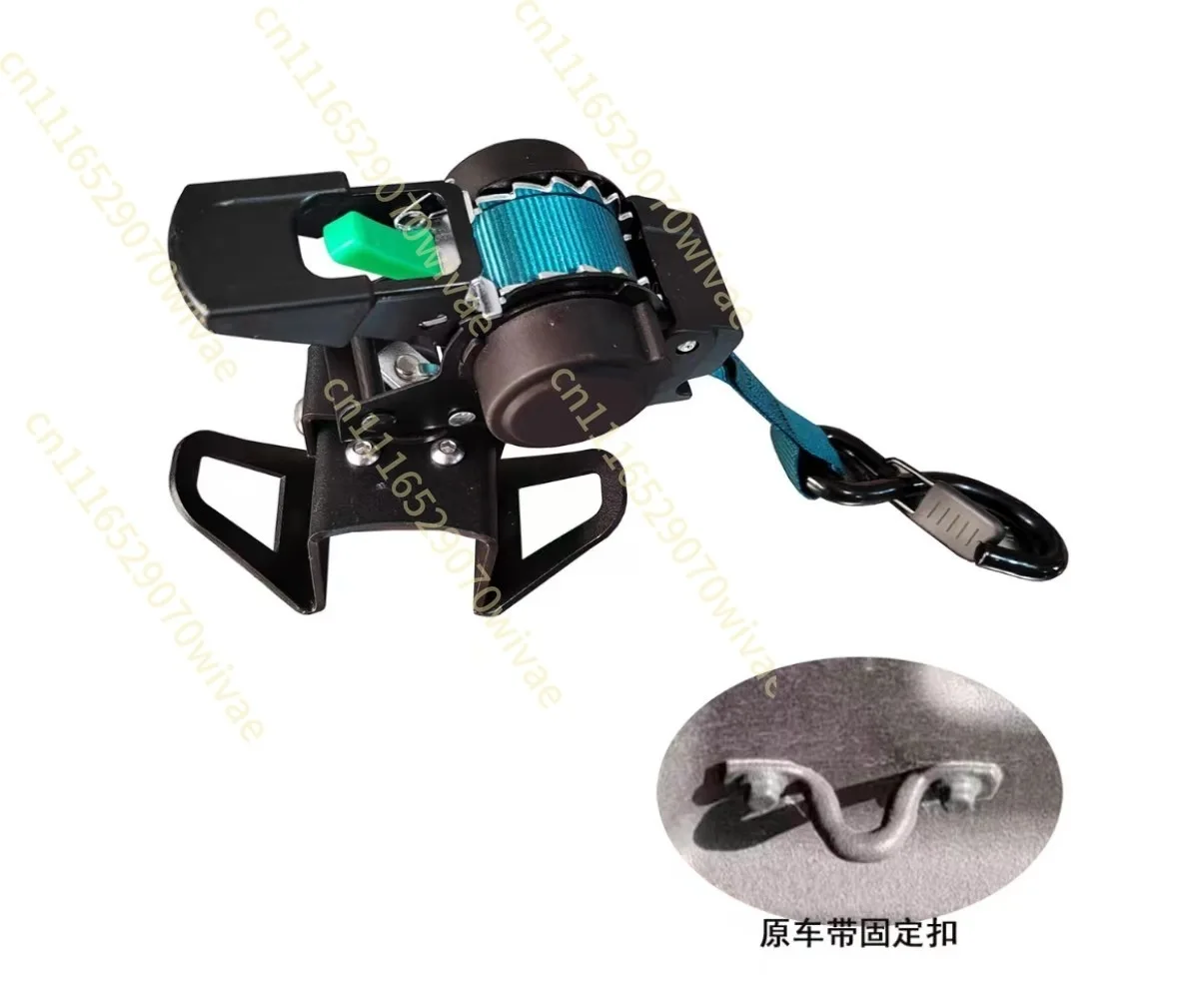 for Amazon Hot Sale Automatic Shrink Tensioner Strap Self-driving Travel Luggage Motorcycle Strap Fixed Receipt