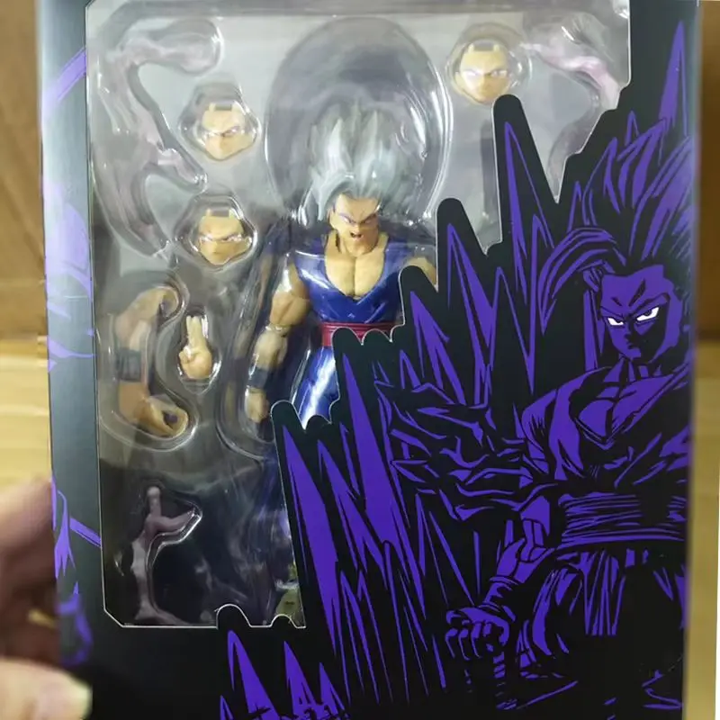Dragon Ball periférico doméstico Shf bestia limitada Gohan articulaciones figuras móviles juguetes geniales modelos de batalla adornos de escritorio regalos