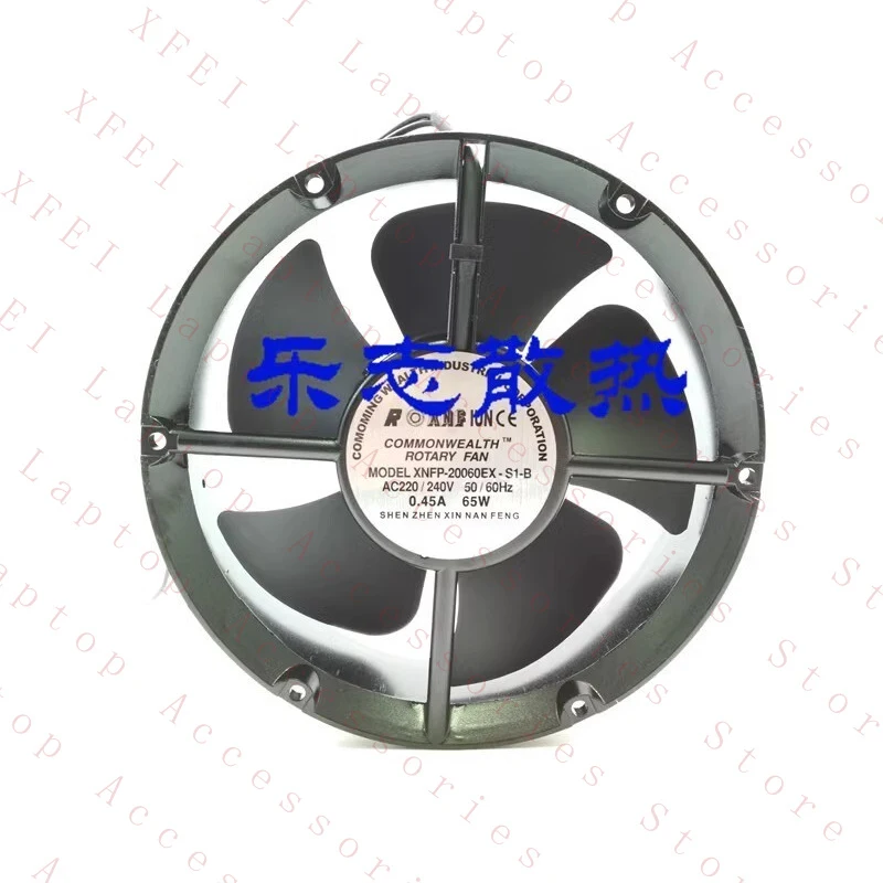 

D FOR ROXNFIUN XNFP-20060EX-S1-B AC220V/240V 0.45A 65W Cooling Fan