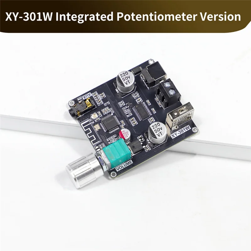 A37T-XY-301W Modulo scheda amplificatore audio digitale Bluetooth a canale singolo 30W Modulo amplificatore DC 9-24V Supporto TWS
