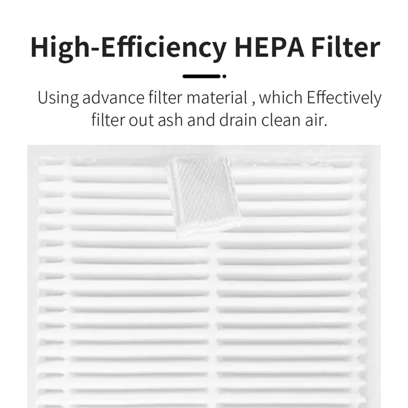 

A39M 29 шт. для робота-пылесоса Roidmi Eve CC/SDJ12RM, основная боковая щетка, фильтр Hepa, швабра, тканевый мешок для пыли, запасные части